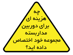 تخصیص هزینه دوربین مداربسته